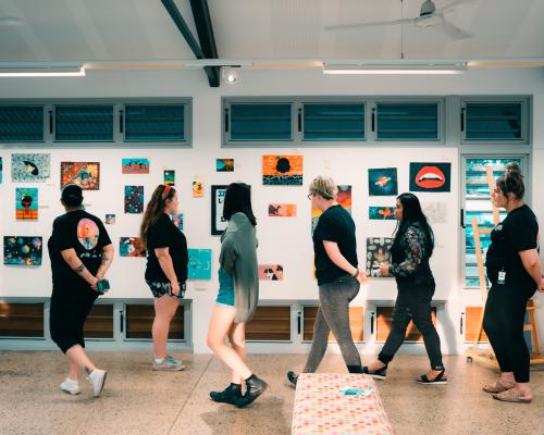 artwork at Creative Industries