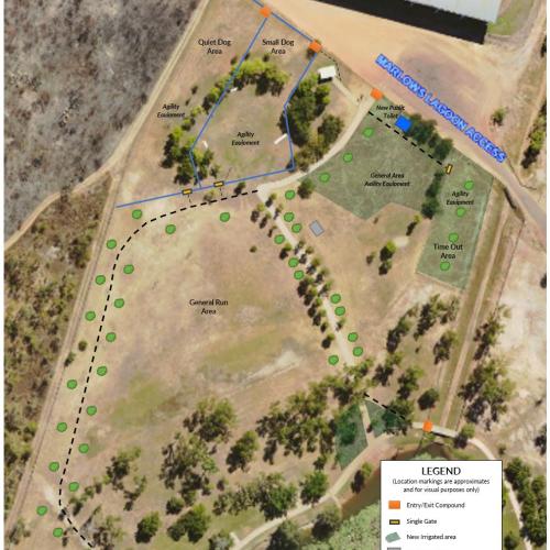 Marlow Lagoon Dog Park Improvements Stage 1